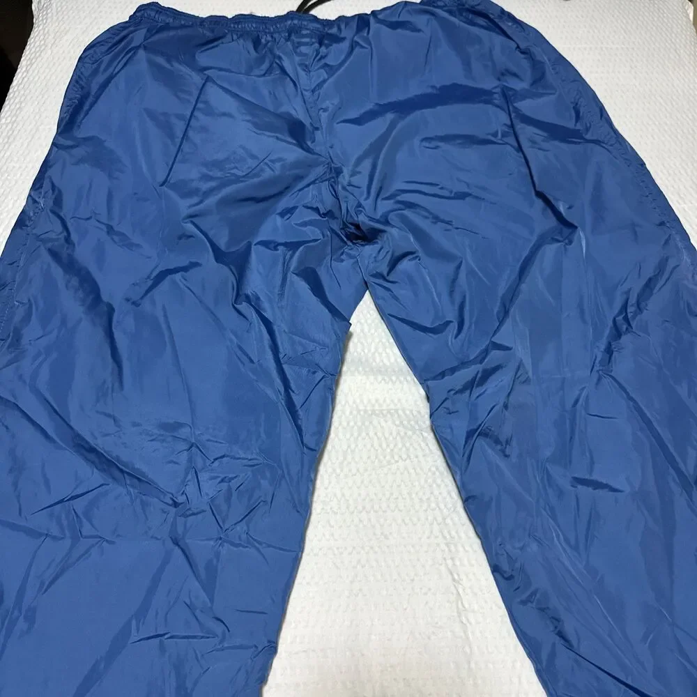 Adidas UCLA Blue Snap Track Pants Mens Small Lined Nylon Tear Away